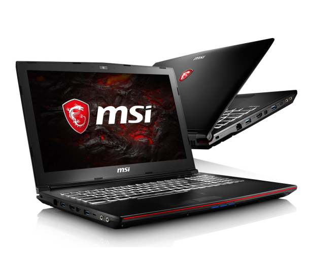 MSI GP62 i7-7700HQ/8GB/1TB+256SSD GTX1050Ti - 348432 - zdjęcie